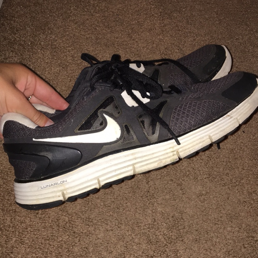 Black Nike sneakers